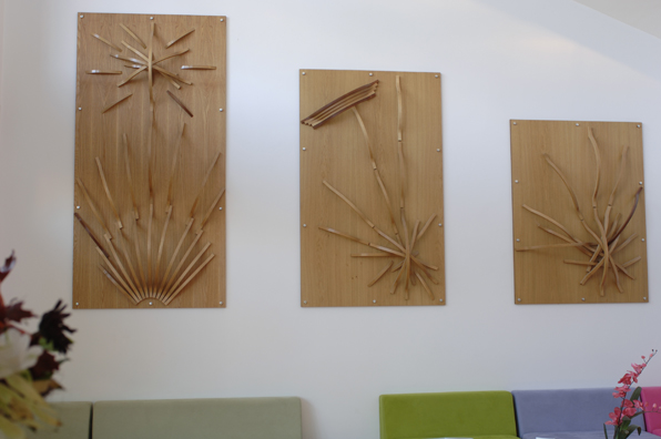 Wooden 3 set series based in a dentist waiting room